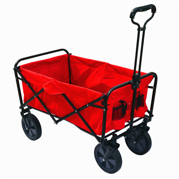 Collapsible outdoor utility folding wagon